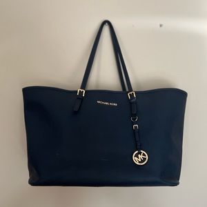 Michael Kors Navy Tote
